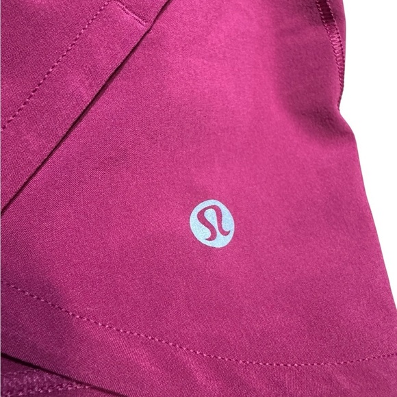 RARE Lululemon Speed Up Mid Rise Lined Shorts 4” Size 2 Limited Ed Pomegranate - Picture 4 of 13